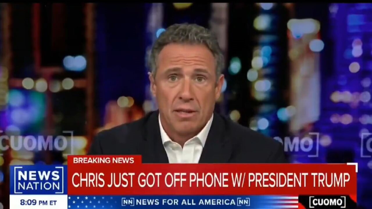 Chris Cuomo's Apology To Donald Trump