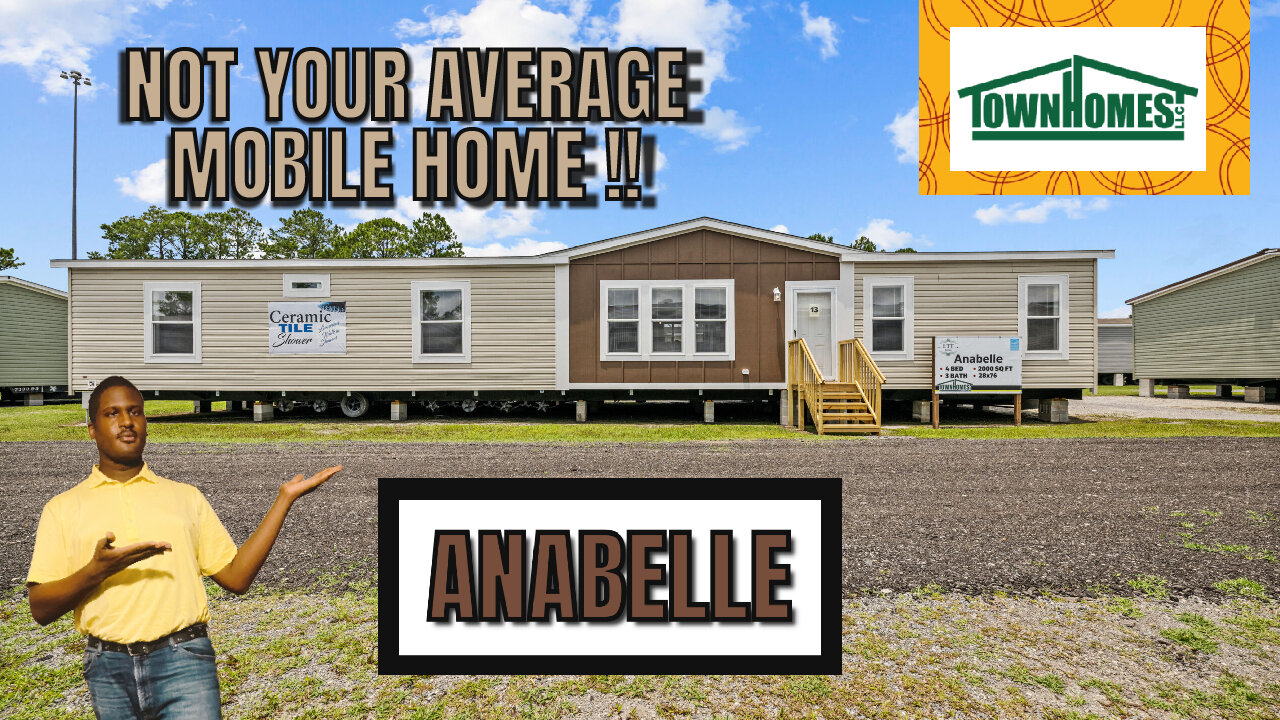 ANABELLE BY TOWN HOMES - NOT YOUR AVERAGE MOBILE HOME | FULL WALKTHROUGH TOUR 4 BED 3 BATH | DMHC |