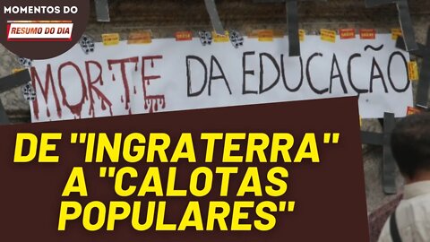 PSDB leva a frente uma destruição dos materiais de ensino | Momentos Resumo do Dia