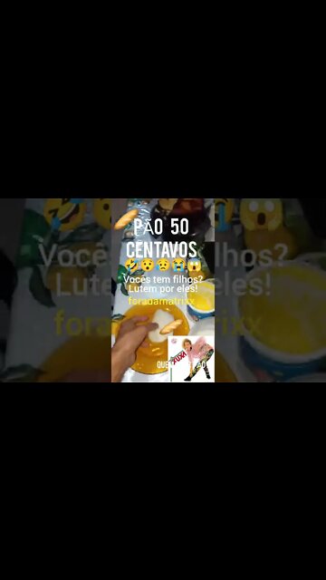 PÃO 50 Cent. É Tão Bom Quem quer Pão Obg. BozoLula 😂Xupaquitas Ata Londres avisou