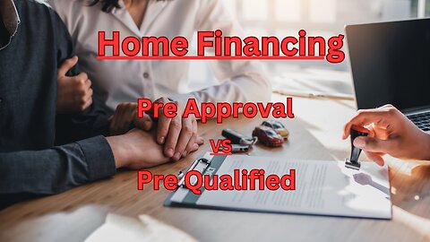 Pre qualified vs pre approved