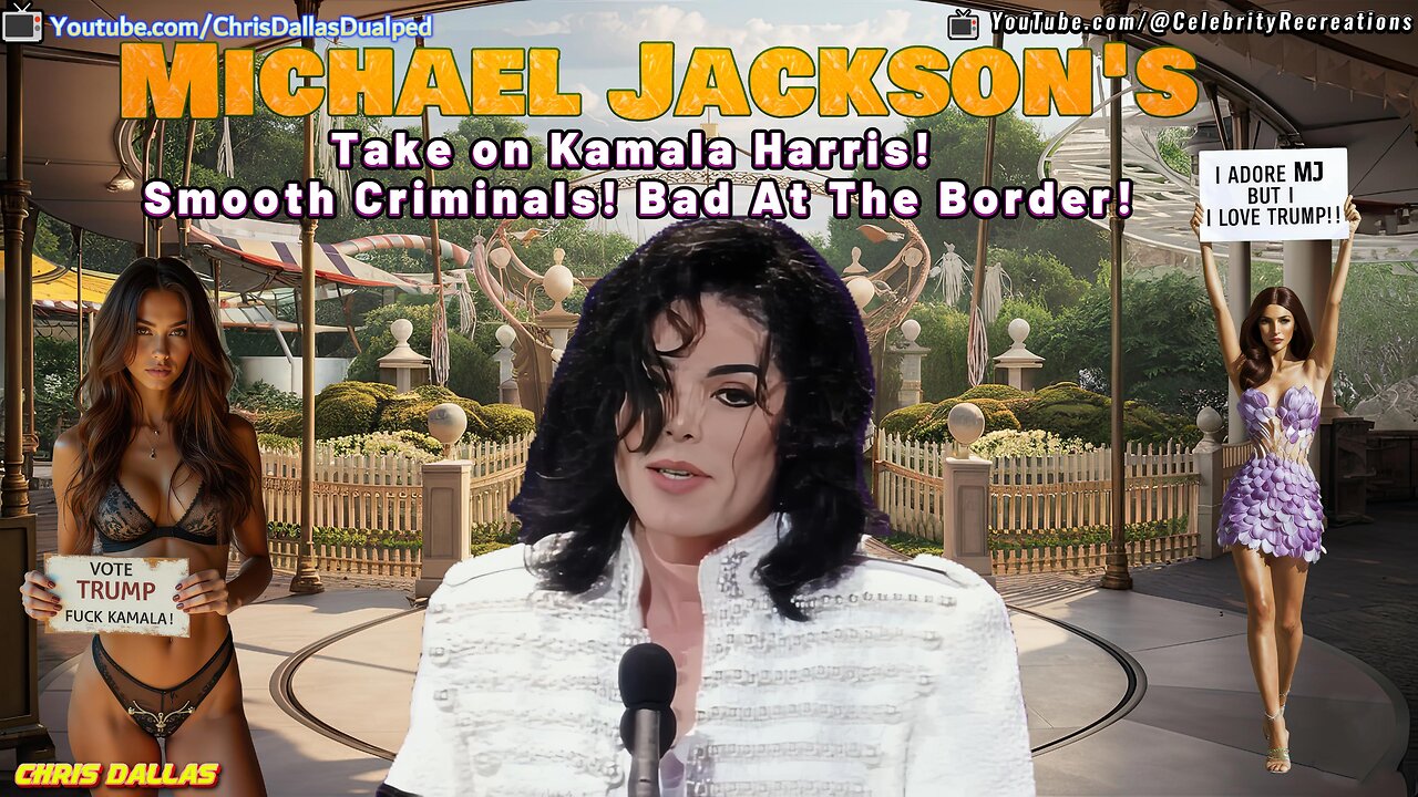 Michael Jackson's Take on Kamala Harris - Smooth Criminals! Bad At The Border! And What An Ending!
