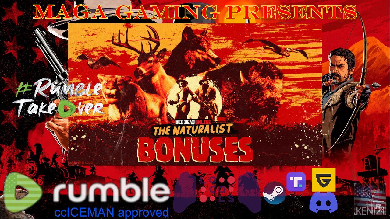 Official Rockstar RDO Newswire, then some RDO - The Naturalist Bonuses Month, Week 1: Wednesday