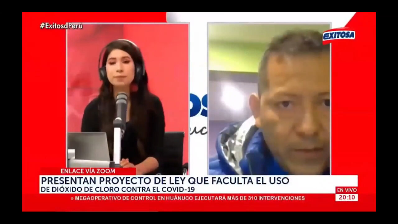 Proyecto de Ley del DIOXID0 DE CLORO en el Congreso de Perú.