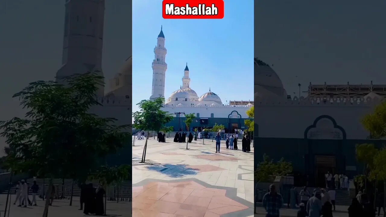 Masjid Quba #trending #viral #shortsvideo #Quba#ytshorts #youtubeshorts#shorts