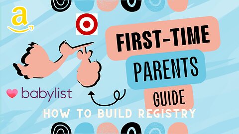 How to Build A Registry on Amazon | Target | Babylist 2023 #babyproducts #babyregistry