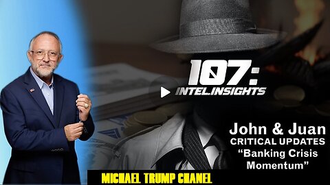 JOHN MICHAEL CHAMBER W/ JUAN O'SAVIN. BANKING CRISIS GAINING MOMENTUM...