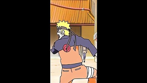 The way Naruto walk 😁😅