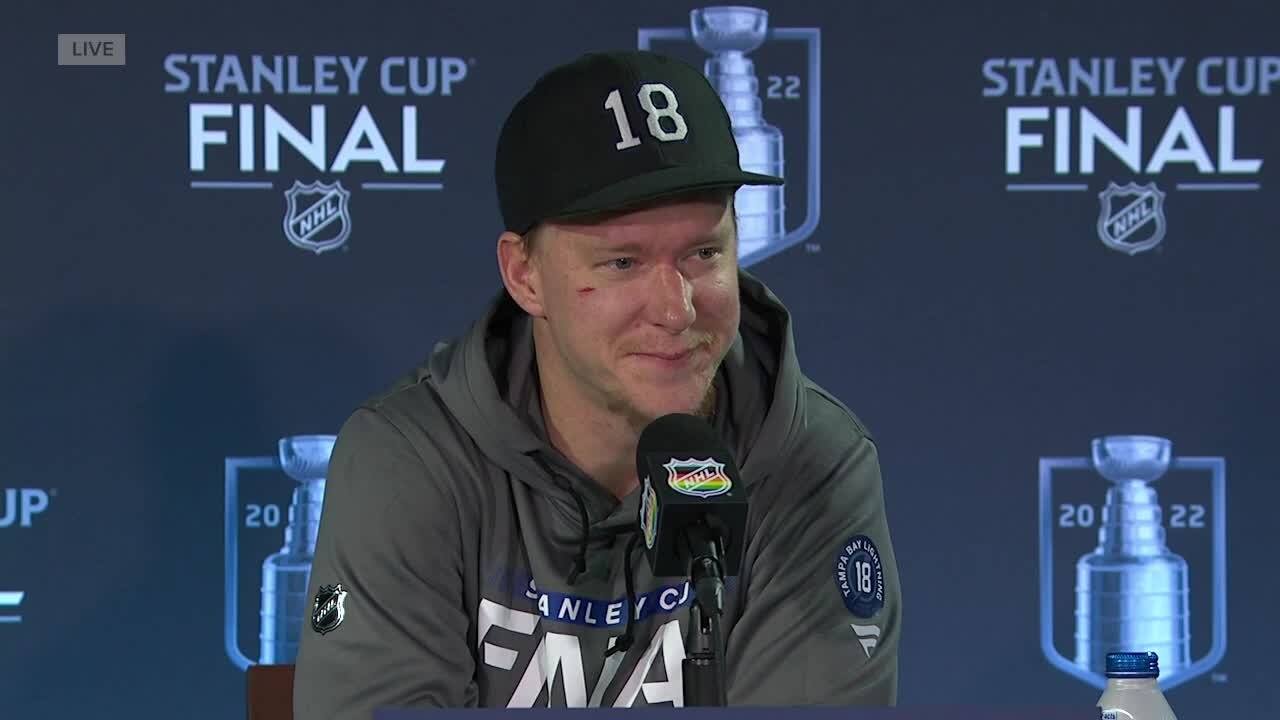 Lightning's Stamkos, Palat discuss team's Game 5 win