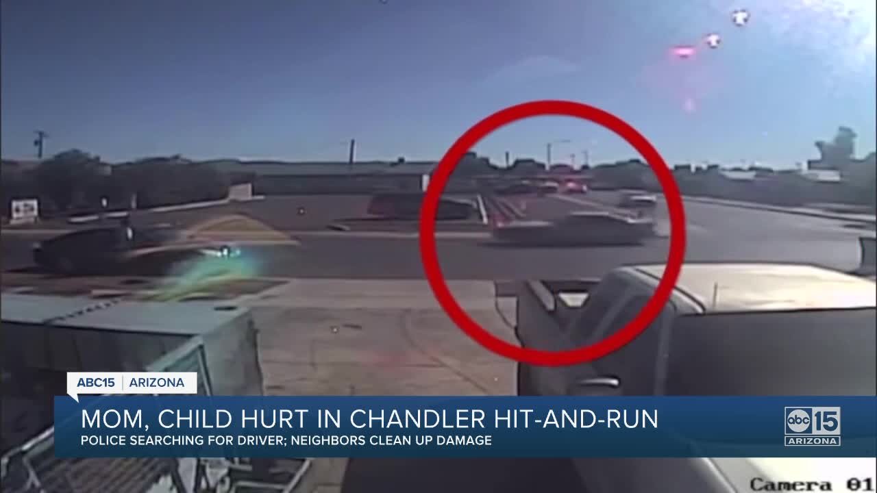 Chandler PD searching for hit-and-run driver who hit mom, child in stroller