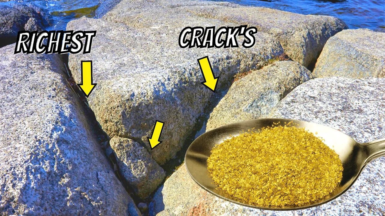 CREVICING RICHEST CRACK'S LOADED WITH REAL GOLD!