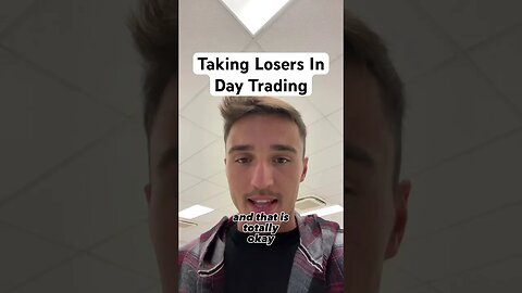 You Have To ACCEPT Losing Day Trades #daytrading #forextrading #futurestrading #forex