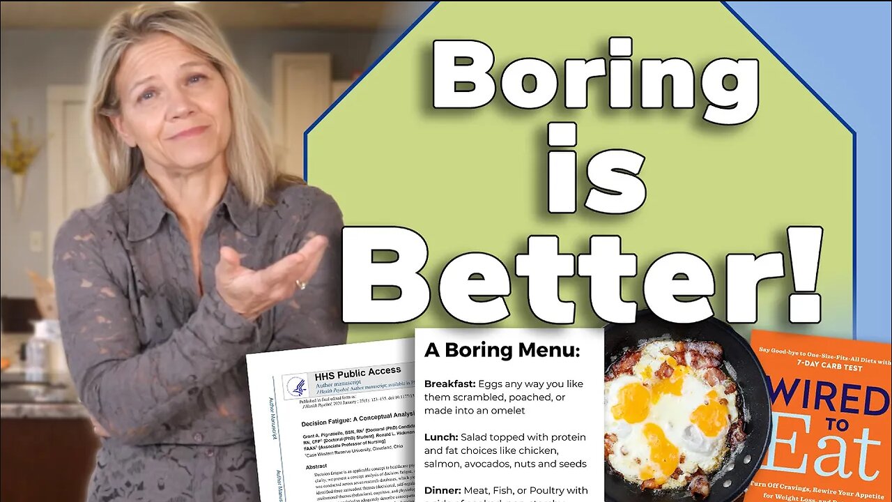 Boring is Better! A Novel Weight Loss Approach When Nothing Else Works