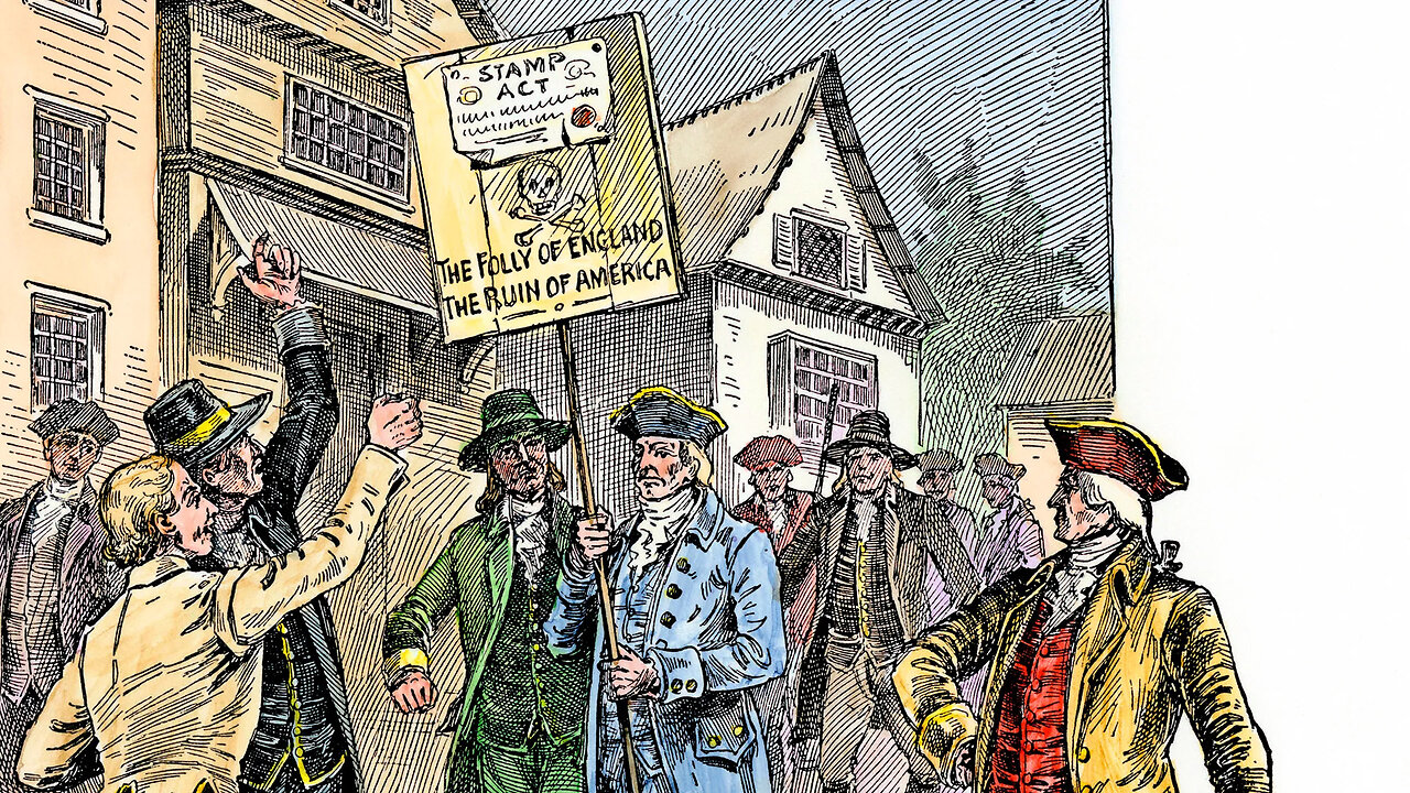 The Stamp Act, the beginning