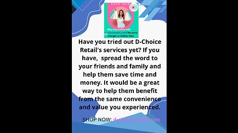 #dchoiceretail