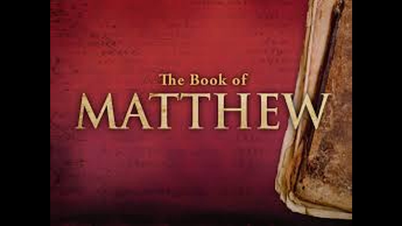 Re-airing of Mattthew 24:15-35