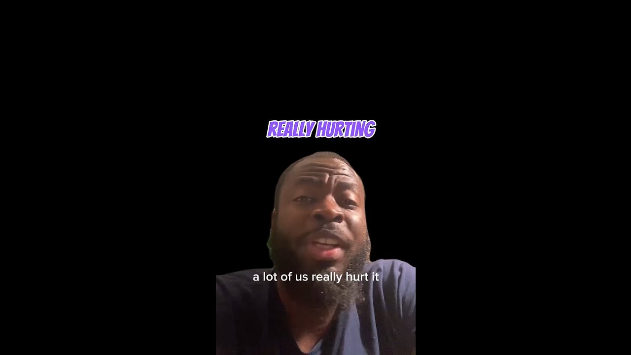 Really Hurting #dayodman #hurts #facts #eeyayyahh #motivation