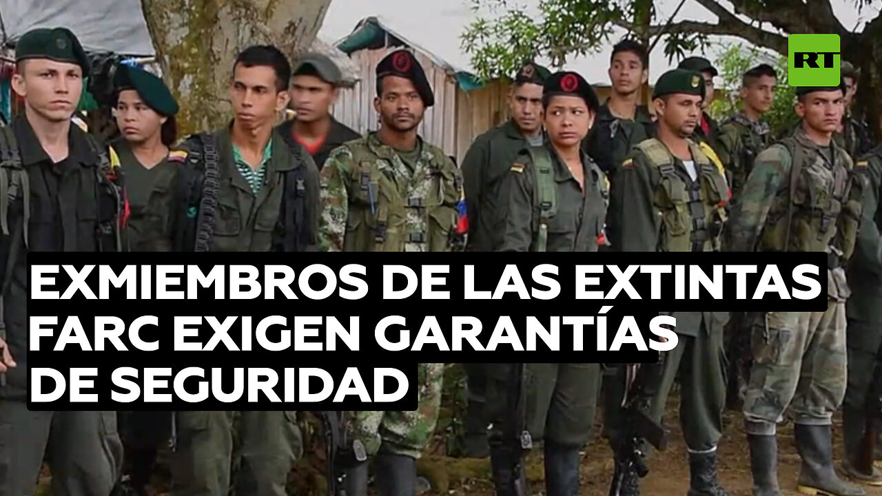 Exintegrantes de FARC exigen seguridad tras agresión