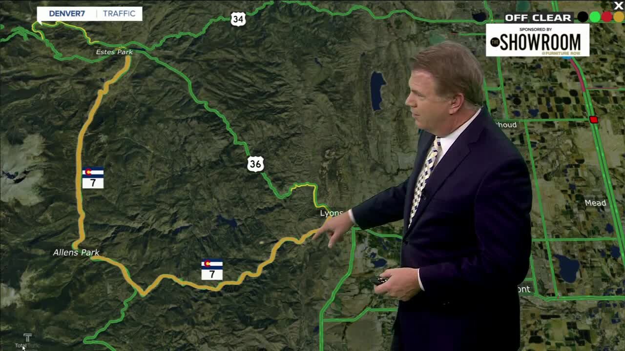 Last 2013 flood repair project: Colorado Highway 7