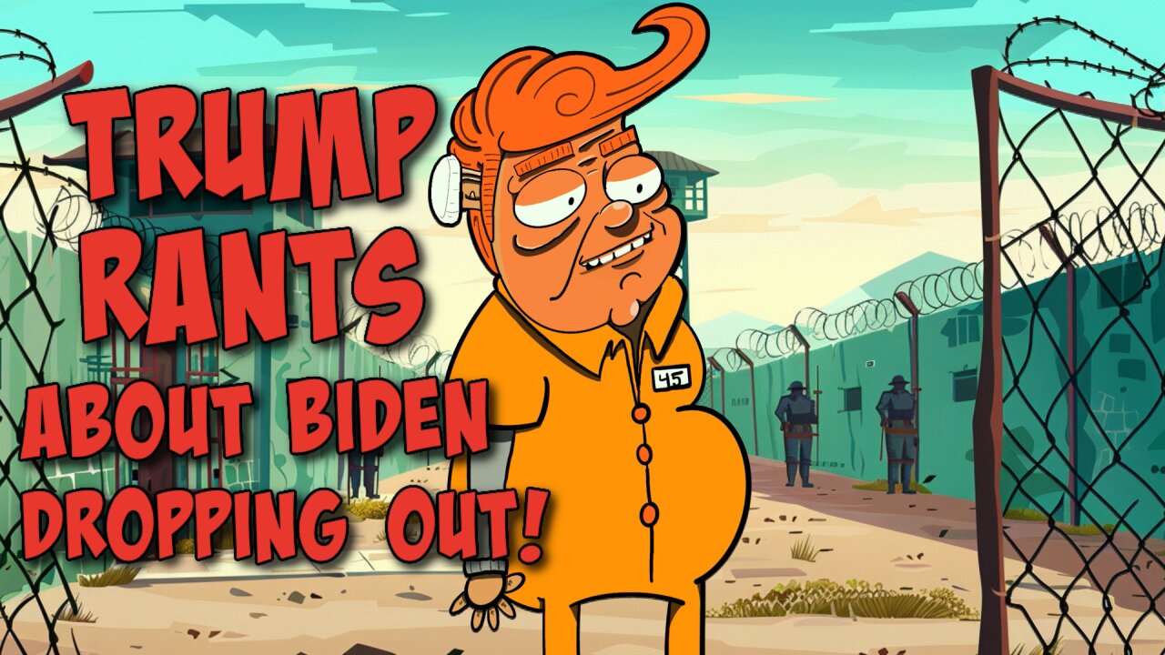 Trump Talks About Biden Dropping Out!