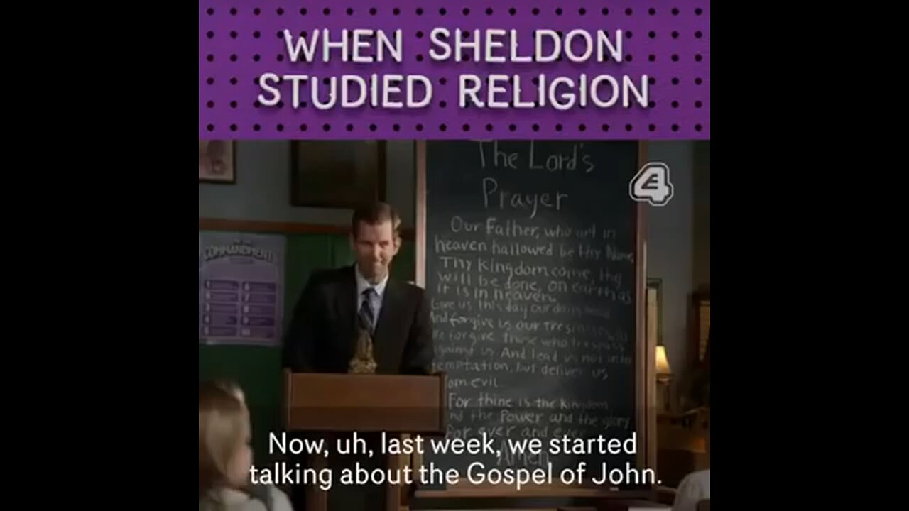 SHELDON v RELIGION 2️⃣