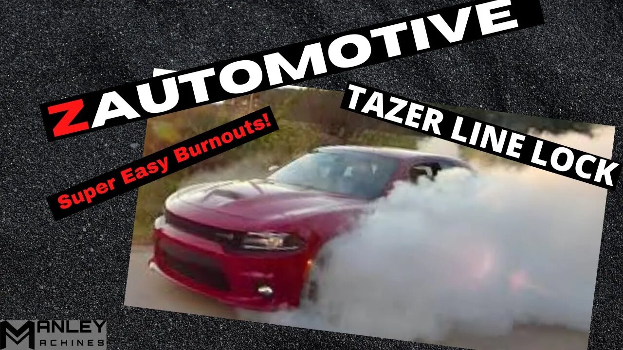 Super easy Charger TAZER burnouts !