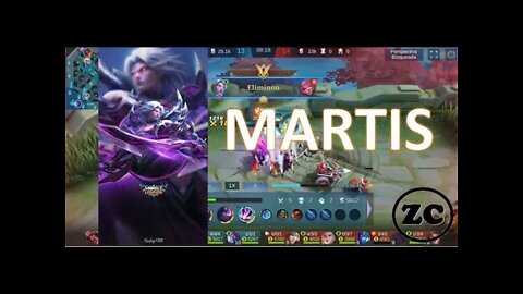 ML - Gameplay Martis - Mostro na XP - ZC