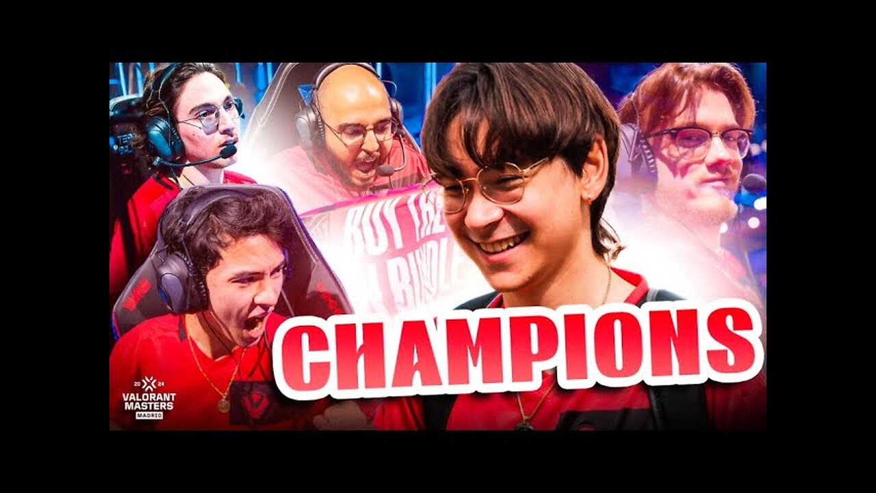 π WE ARE VCT MASTERS WORLD CHAMPIONS! π | Celebrating SEN TenZ's Victory