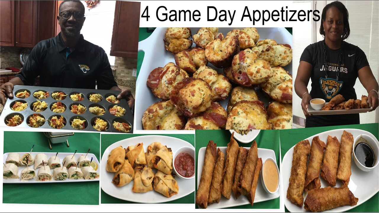 4 Appetizers,Game Day that are Winners! Go Team!