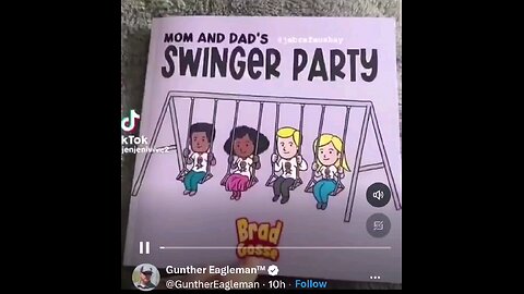 Sick Swinger Party Book for Little Kids
