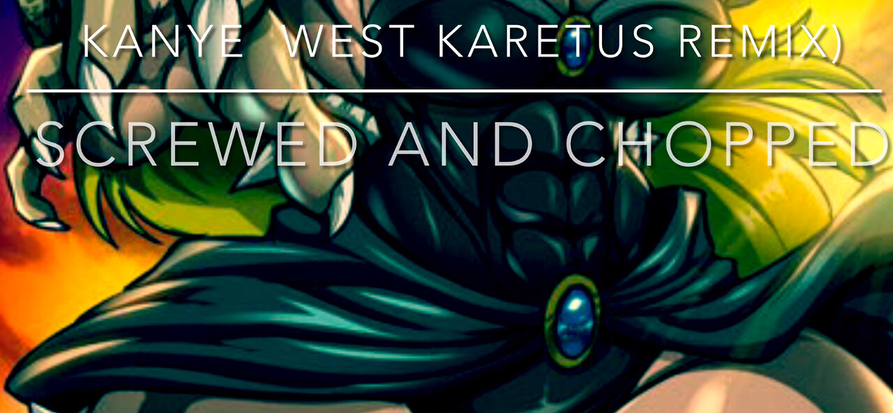 Kanye West - monster (Karetus remix) (HD) - screwed and chopped