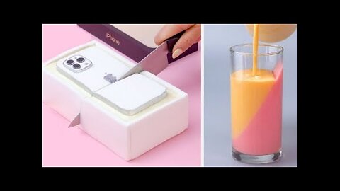 So REAL & FAKE IPHONE 13 Cake Decorating Ideas | So Tasty Chocolate Cake Tutorials | So Yummy 3:07