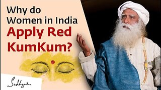 Why do Women in India Apply Red KumKum?