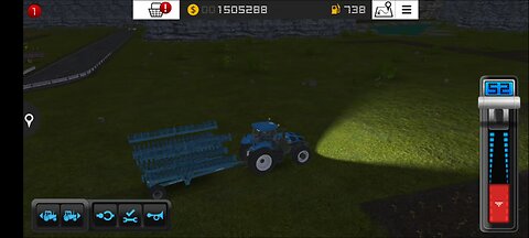 Farming Simulator 16 - another New Holland combine and tractort