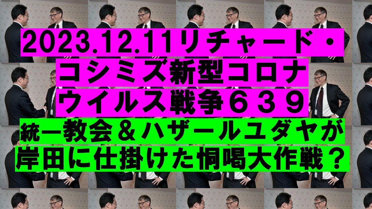 2023.12.11リチャード・コシミズ新型コロナウイルス戦争６３９