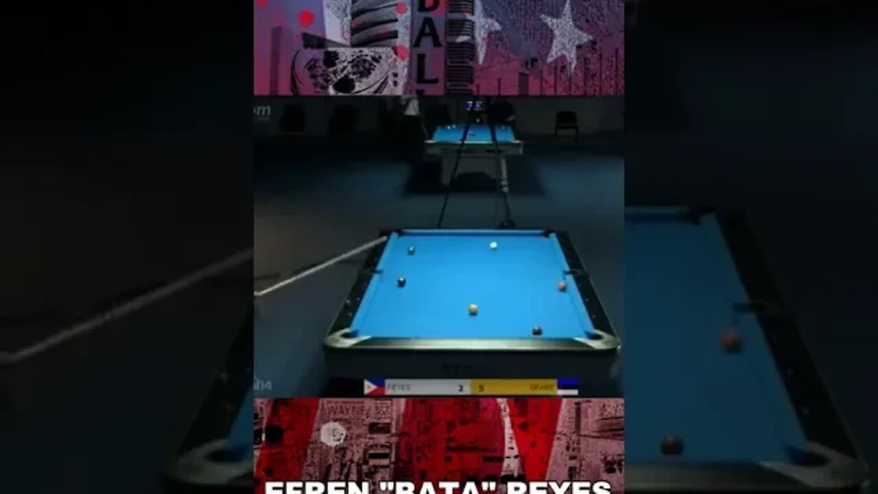 Efren "BATA" Reyes Top 5 greatest shots at all time #Efren #Pool #WorldPoolChampionship #Shorts