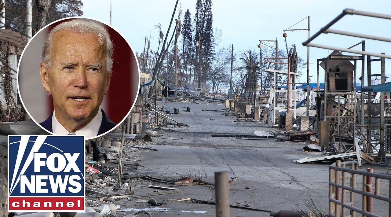 Biden slammed for having 'no comment' on Hawaii wildfire: 'NO EXCUSE'