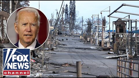 Biden slammed for having 'no comment' on Hawaii wildfire: 'NO EXCUSE'