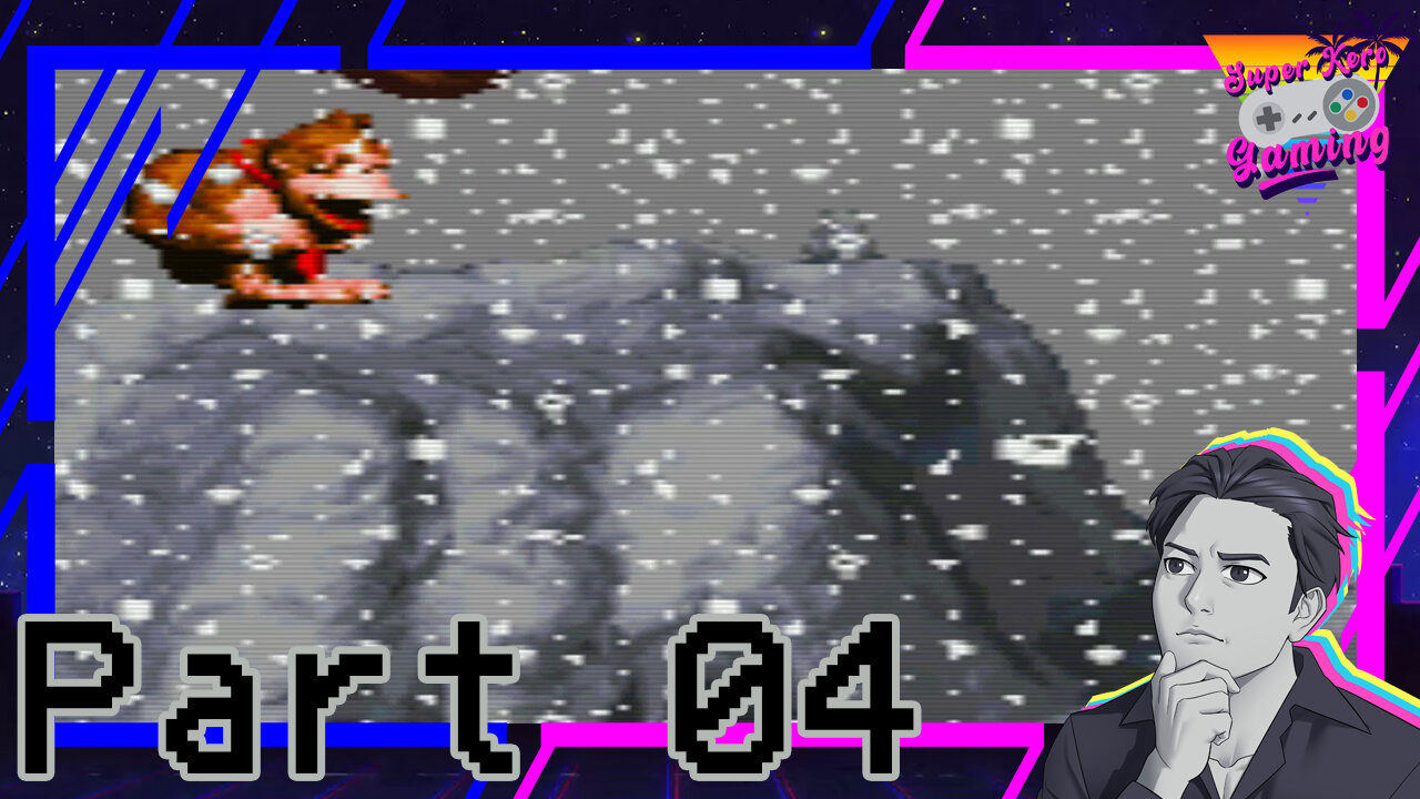 Donkey Kong Country [SNES] Part 04 Gorilla Glacier [Commentary]