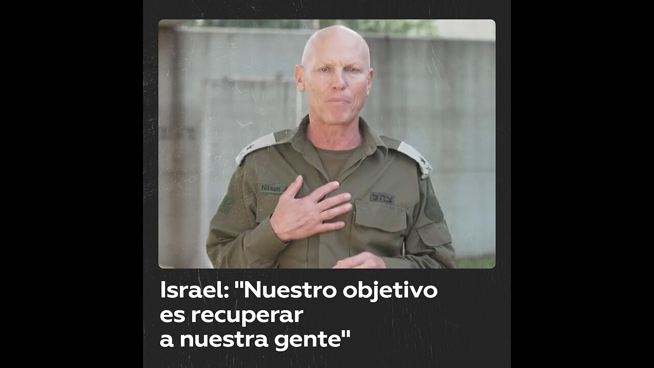 Ejército de Israel: “Traer a casa a los secuestrados y heridos es una misión nacional”