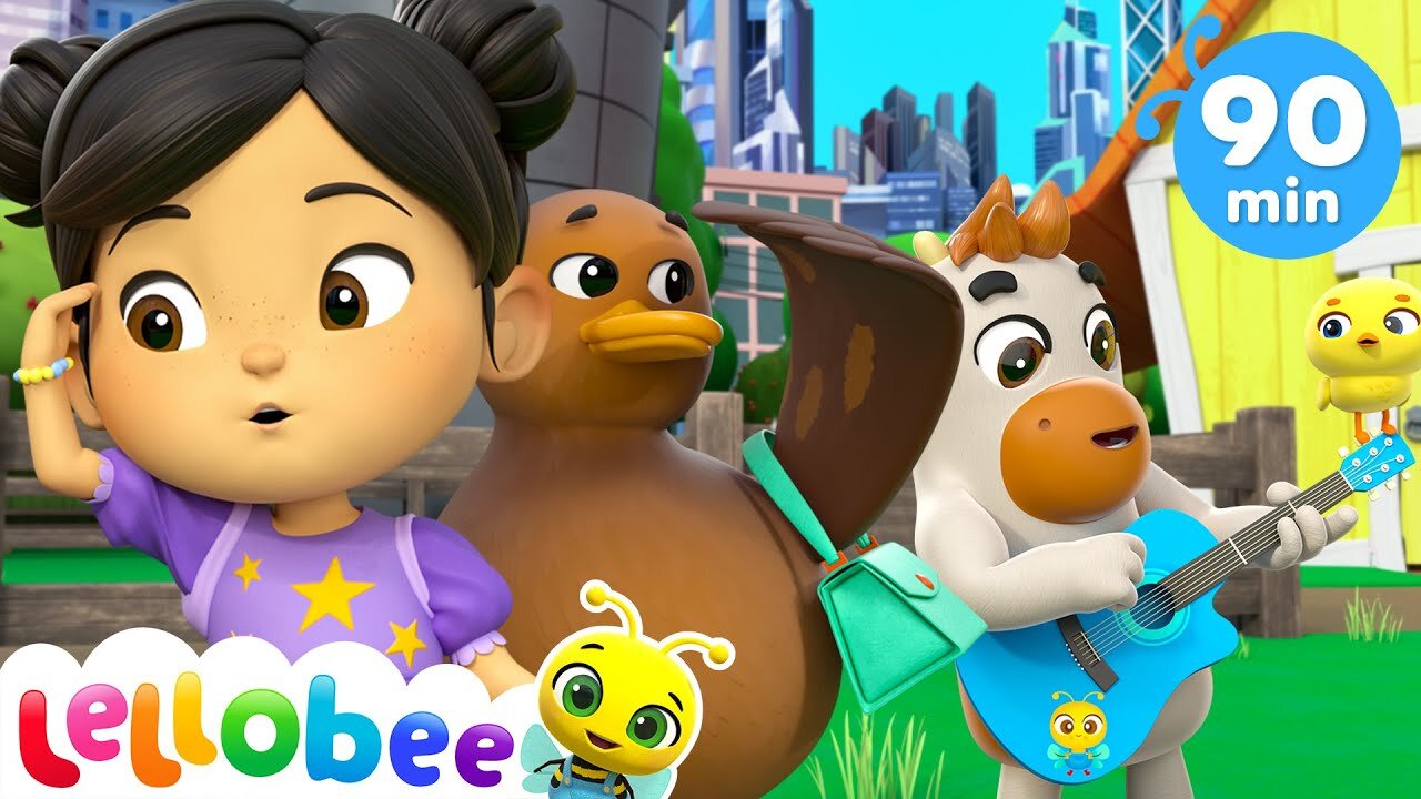 Five Little Ducks! + More Nursery Rhymes & Kids Songs - Lellobee by CoComelon