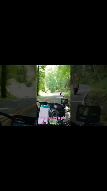 Passed by a girl on the Tail of the Dragon US 129