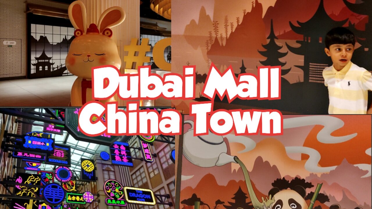 Dubai Mall China Town| My Routine in UAE Sharjah | Tuba Durrani C&M