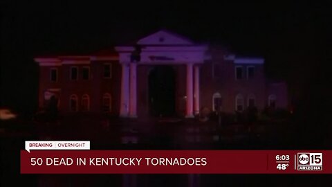 Deadly tornadoes wreak havoc in Arkansas, Illinois, Kentucky