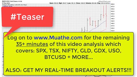 TEASER! TEASER!! TEASER!!! Weekend Market Chart Analysis - April 4-5, 2020