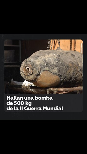 Miles de evacuados en Berlín por una bomba de 500 kg de la II Guerra Mundial