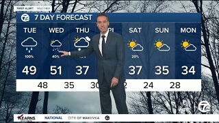 Detroit Weather: Morning rain and fog; afternoon showers