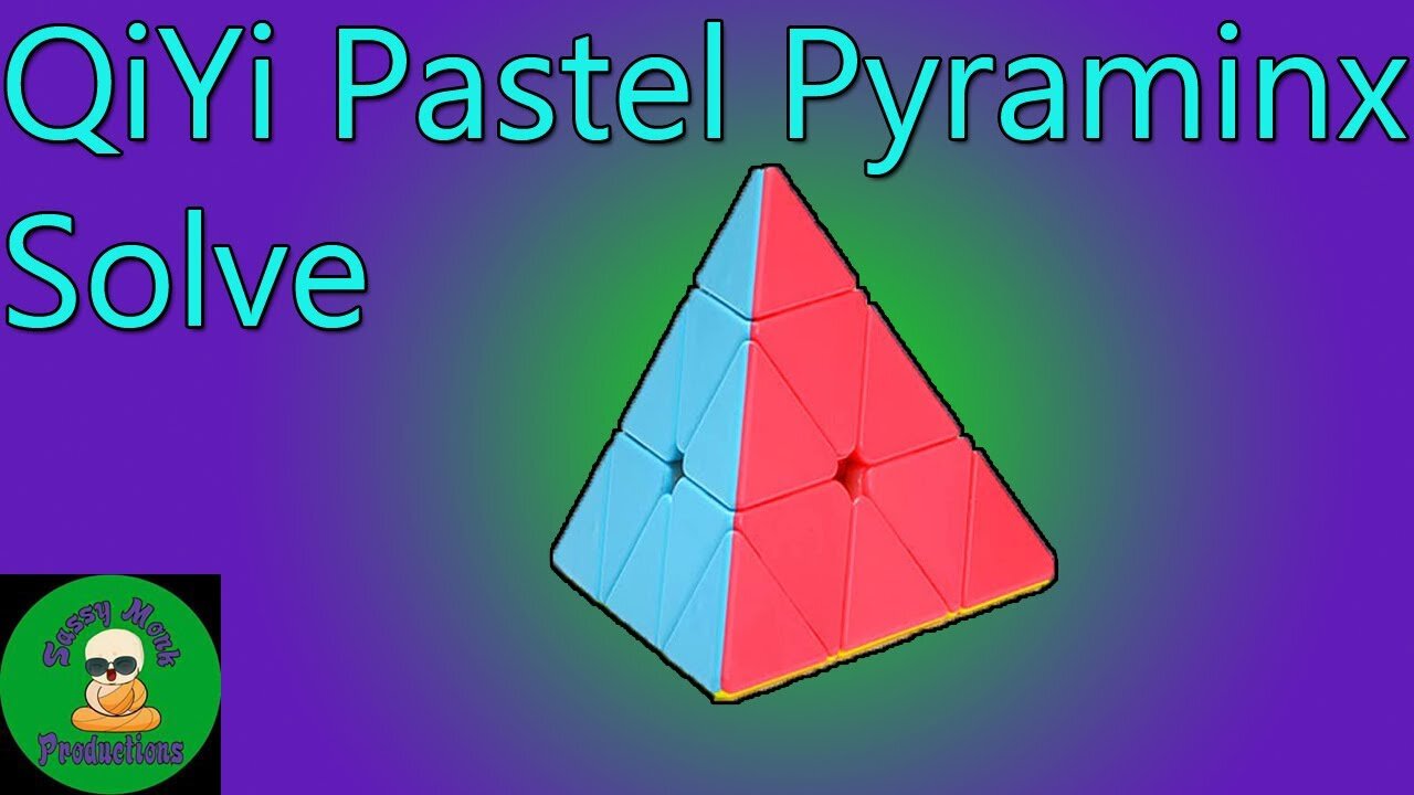 QiYi Pastel Pyraminx Solve