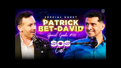 Patrick Bet-David EXCLUSIVE: Fatherhood, Family & Getting Rich in America | SOSCAST | Ep 200