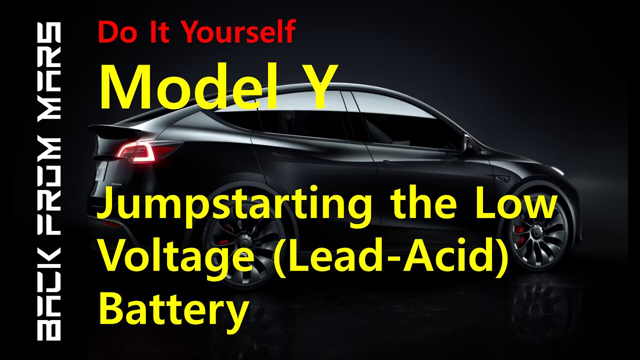 Don't Get Stranded! JUMPSTART Your Dead Tesla Model Y in MINUTES (EASY!)